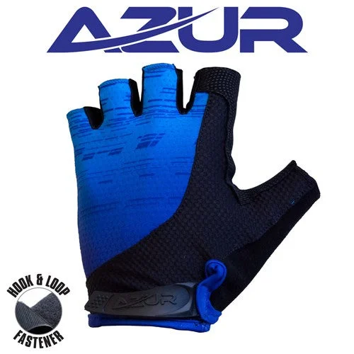 Bicycle shoes for technical descents-Azur Performance S7 Series Glove - Blue