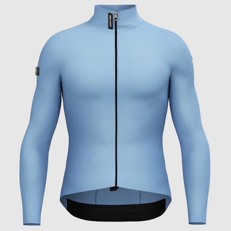 Cycling rain jacket with adjustable lining-Maglia maniche lunghe Assos Mille GT Spring Fall C2 - Azzurro chiaro