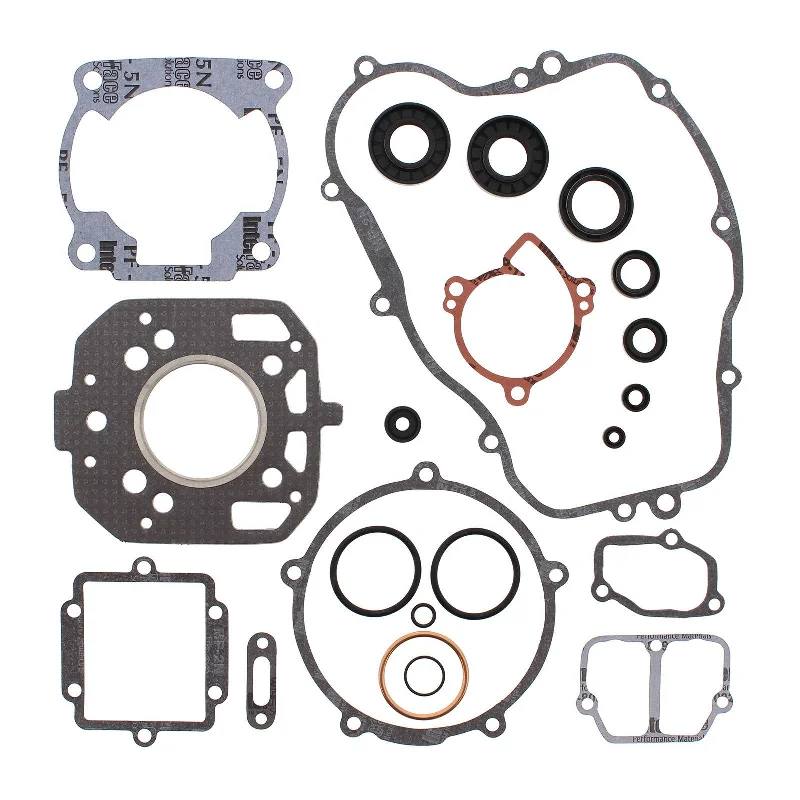 Bicycle jersey for technical descents-VERTEX COMPLETE GASKET SET W/ OIL SEALS KAWASAKI