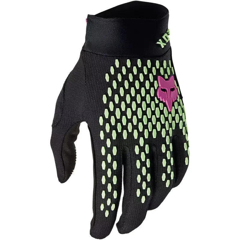 Bicycle jersey with adjustable straps-Fox Racing Defend Race Gloves