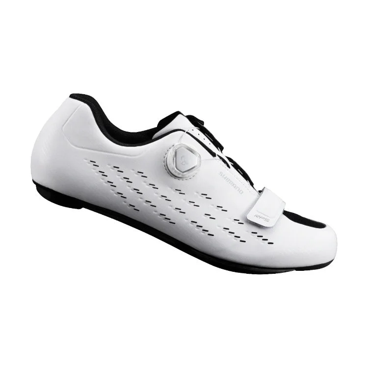 Cycling tights with adjustable lining-Shimano RP5 Road Shoe White