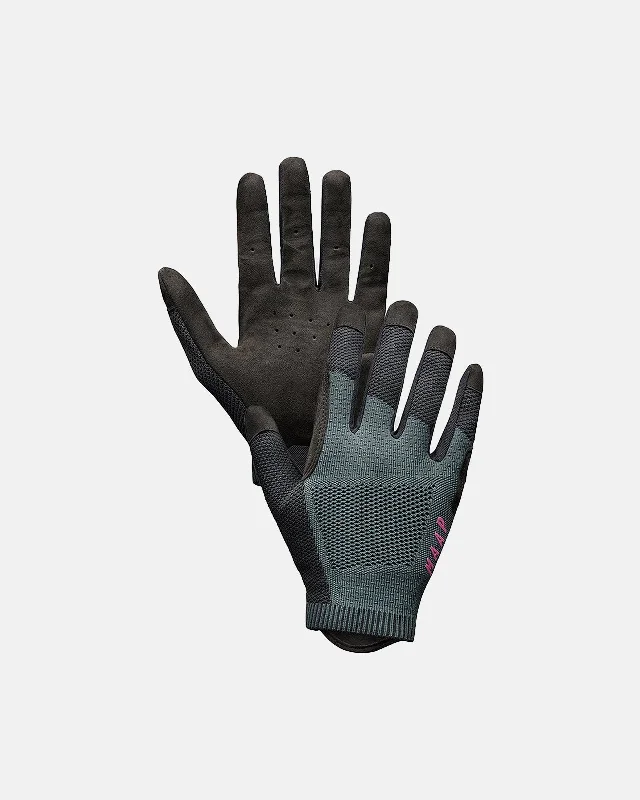 Bike gloves with adjustable padding-Alt_Road Glove - Cypress Green